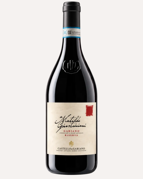 Castello di Gabiano "A Matilde Giustiniani" Gabiano Riserva DOC 2019