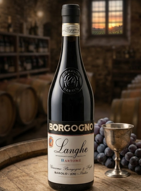 Collina San Ponzio | Langhe Nebbiolo Bartomè DOC | 2022 | 750ml | Vinho Tinto Italiano