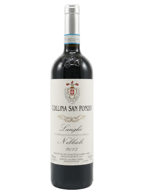 Collina San Ponzio | Langhe Nebbiolo DOC | 2023 | 750ml | Vinho Tinto Italiano