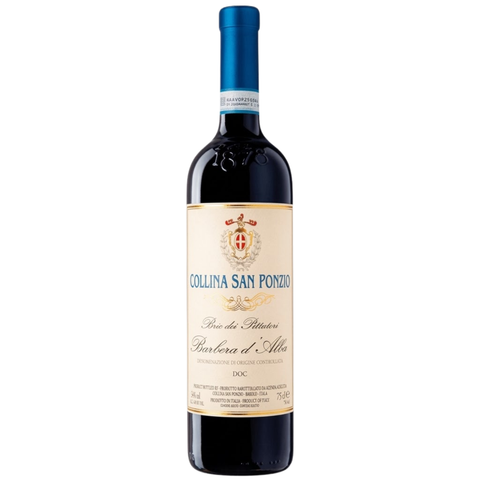 Collina San Ponzio | Barbera d'Alba DOC | 2021 | 750ml | Vinho Tinto Italiano